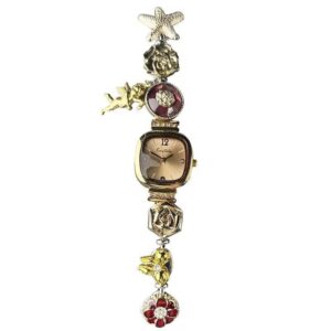 stylish charm ladies bracelet watch