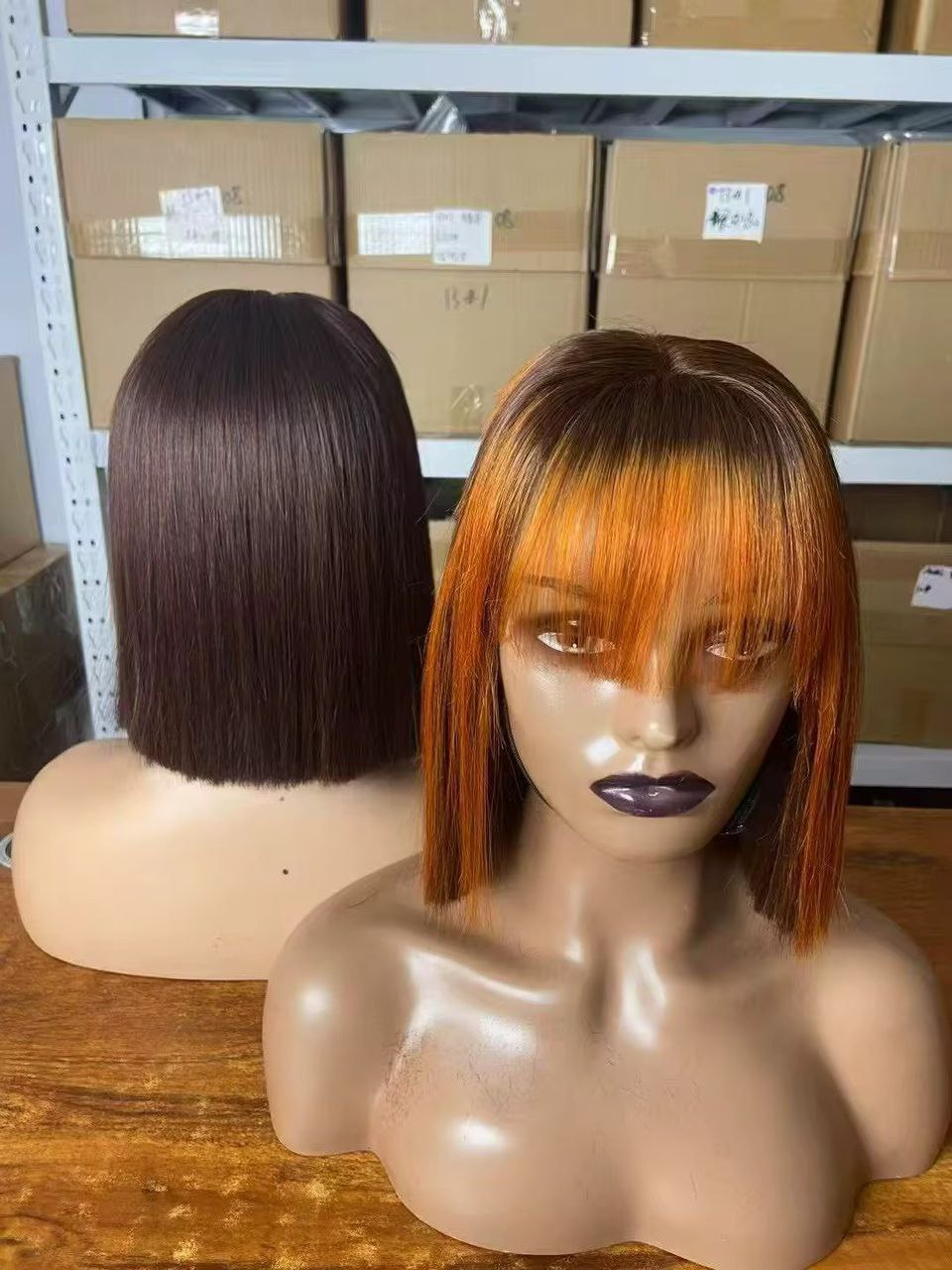 vietnamese fringe bone straight wig – 12 inches vietnamese fringe bone straight wig – 12 inches